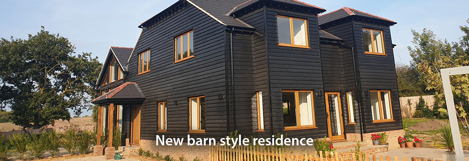 New barn style residence 